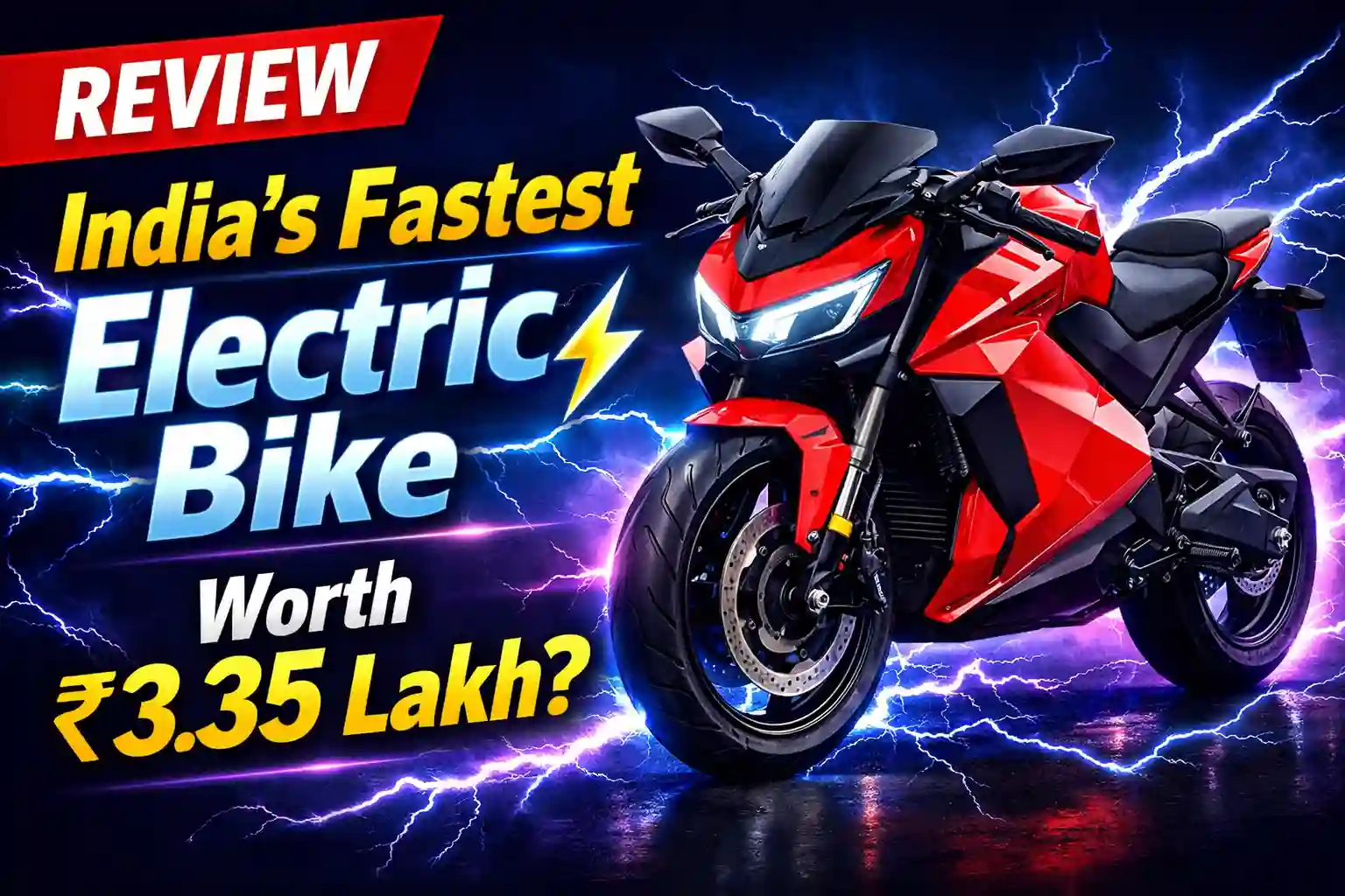 Ultraviolette F77 Mach 2 Review – India’s Fastest Electric Motorcycle Worth Rs 3.35 Lakh?