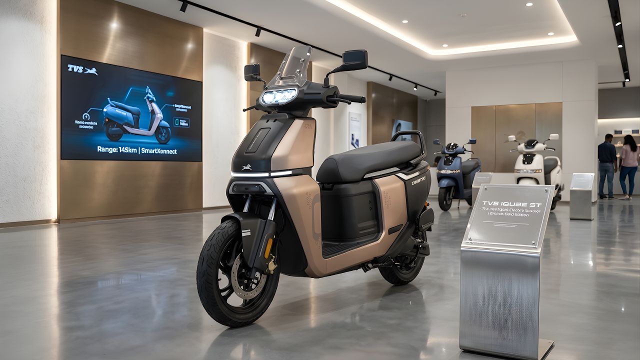 TVS Orbiter V1: Affordable Electric Scooter with Smart Features and Efficient Performance